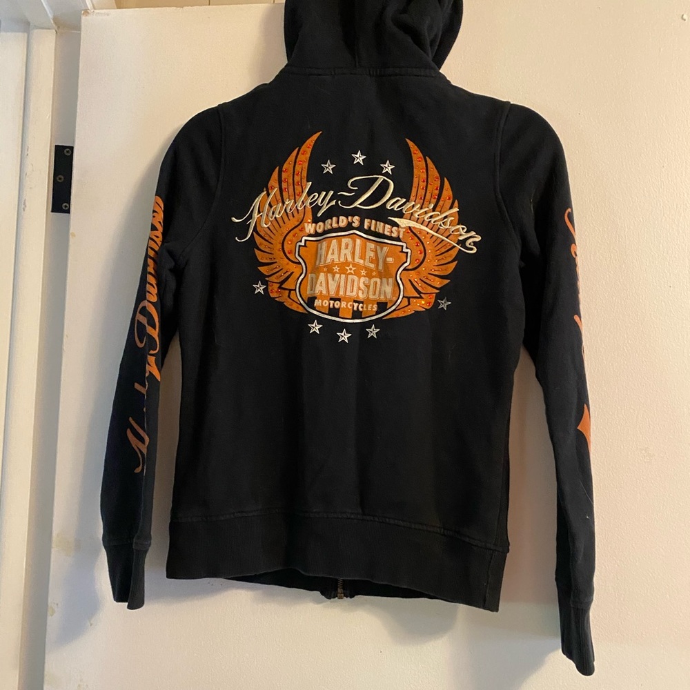 Harley Davidson Zip Up Sweatshirt